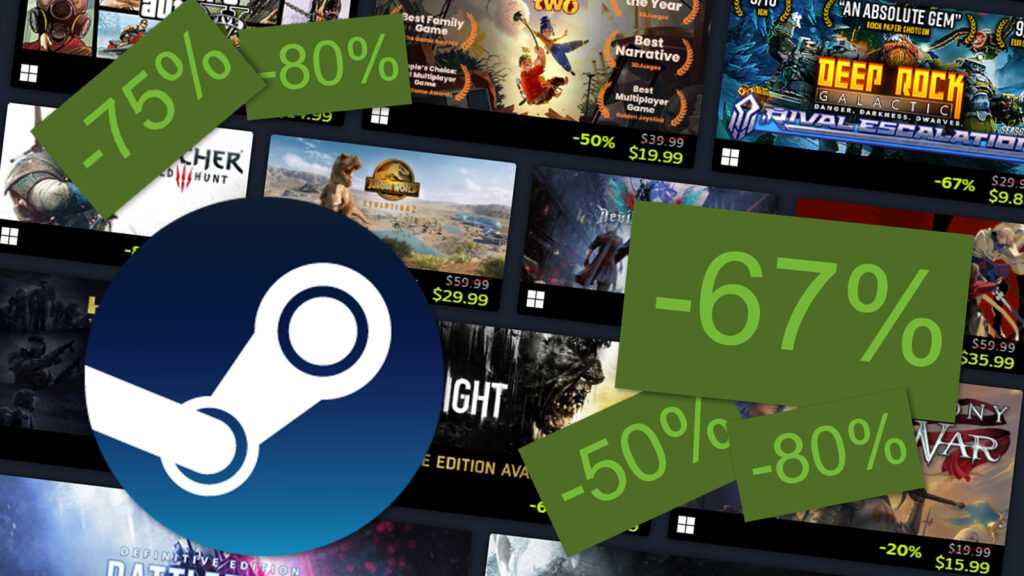 حراج آخر سال Steam به‌زودی شروع می‌شود!