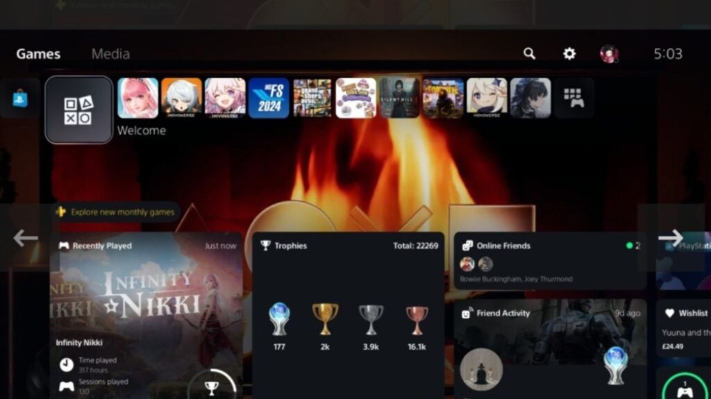 پلیاستیشن ۵ آرامشبخشترین والپیپر خود را دریافت کرد!