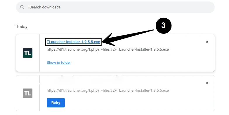 مراحل دانلود و نصب Tlauncher