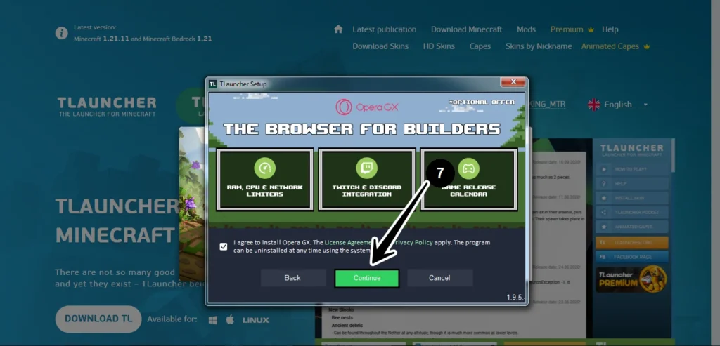 مراحل دانلود و نصب Tlauncher
