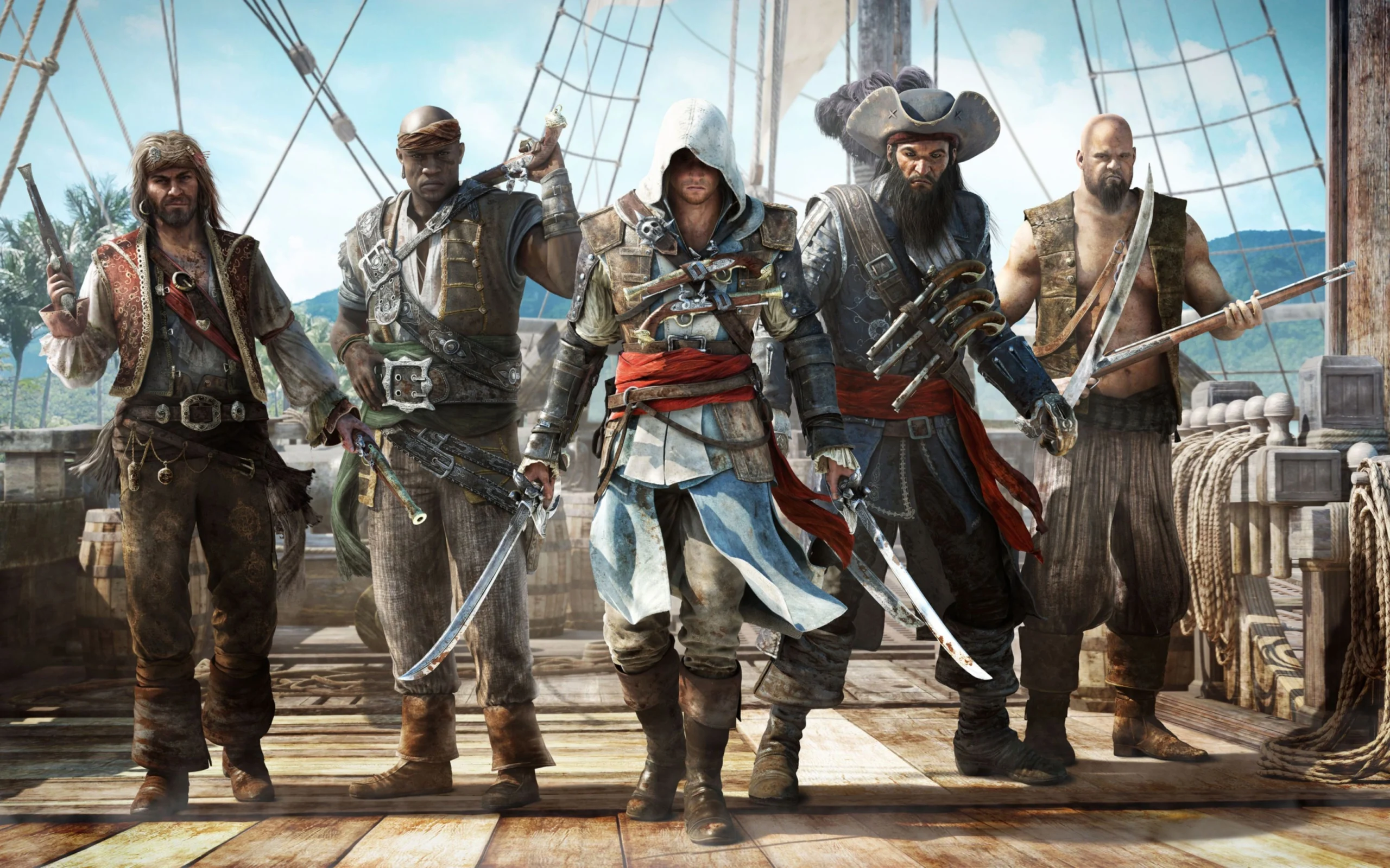 مبارزات ریمیک بازی Assassin’s Creed Black Flag بسیار اکشن است!