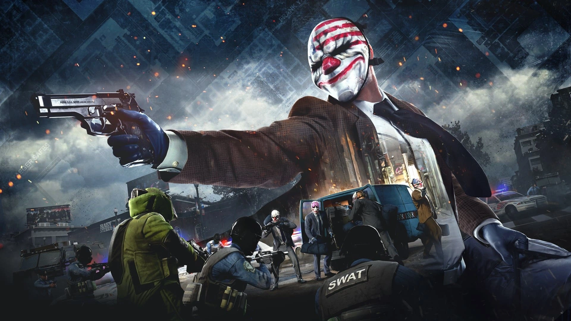 موتور بازی Payday 2 بهبود داده میشود