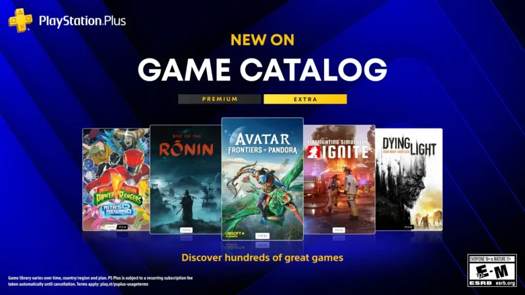 فهرست بازی‌های PS Plus ماه ژوئیه