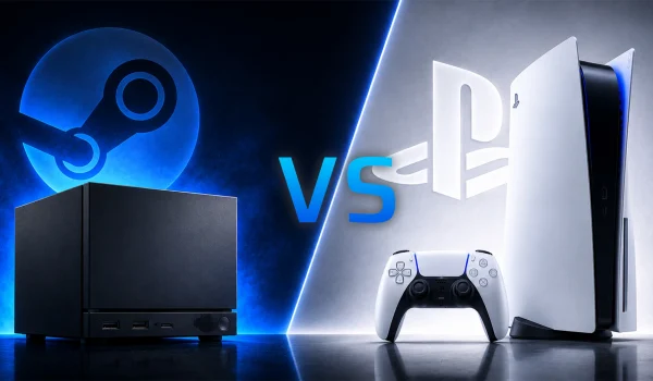 مقایسه کنسول Steam Machine و PS5 | رقابت جدید کنسول ها