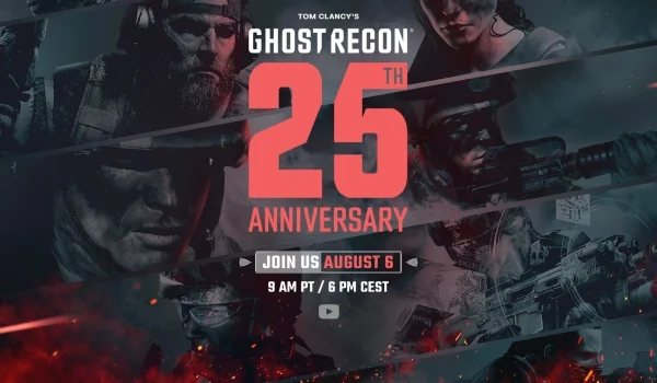 فردا Showcase سالگرد ۲۵ سالگی سری Ghost Recon برگزار می‌شود