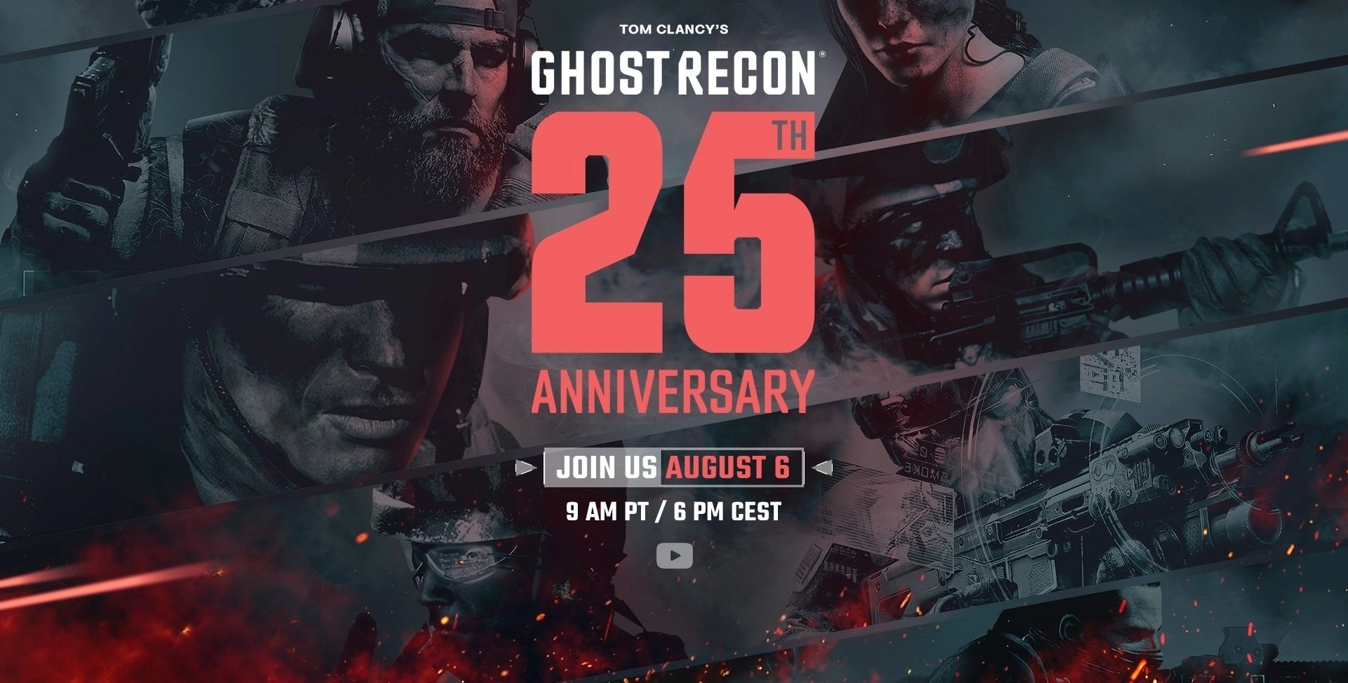 فردا Showcase سالگرد ۲۵ سالگی سری Ghost Recon برگزار میشود