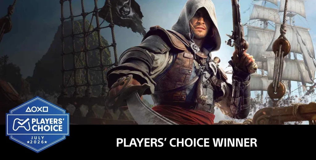 بازی AC Black Flag Resynced به‌عنوان بهترین بازی ماه ژوئیه از نگاه کاربران PlayStation انتخاب شد