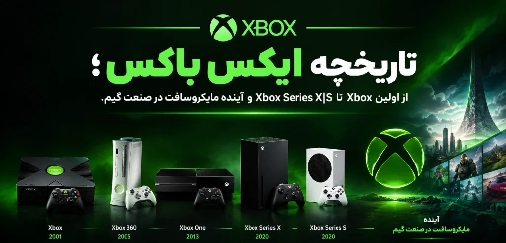 تاریخچه ایکس باکس؛ از اولین Xbox تا Xbox Series X|S و آینده مایکروسافت در صنعت گیم