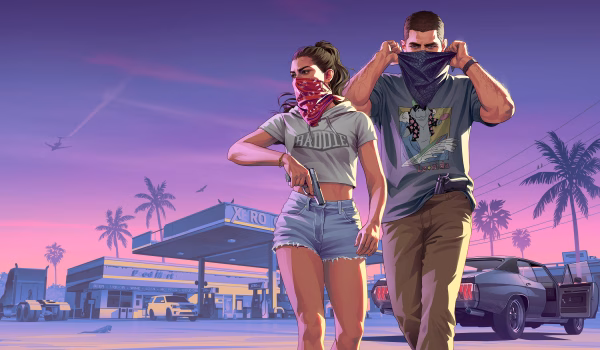بیلبورد GTA 6 تقریباً نصب شده؛ لوگوی وایس سیتی هنگام انتقال آسیب دید