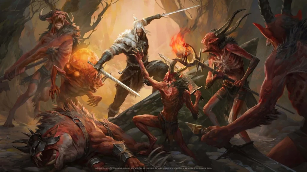 اسکین گرالت از The Witcher 3 به Diablo IV می‌آید