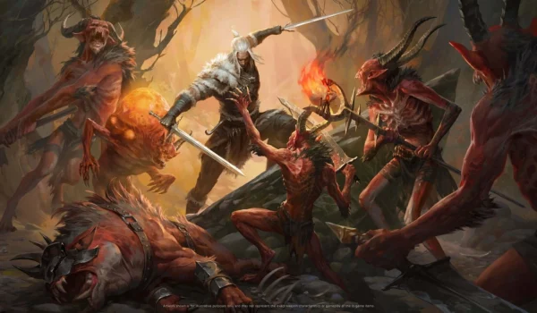 اسکین گرالت از The Witcher 3 به Diablo IV می‌آید