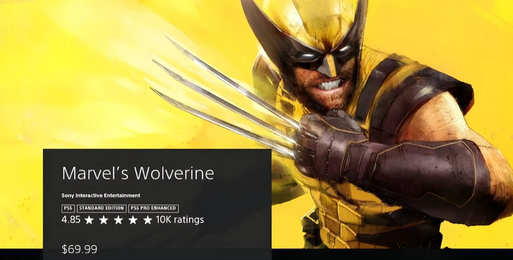 بازی Marvel’s Wolverine در PlayStation Store با استقبال خریداران مواجه شد