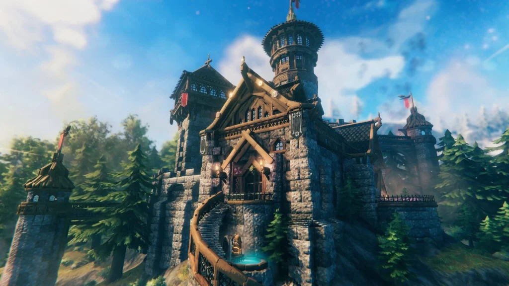 بررسی بازی Valheim | قلعه