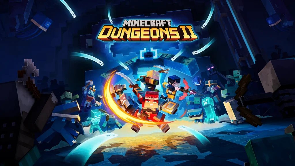 آرت اطلاعیه سپتامبر Xbox Game Pass درباره Minecraft Dungeons II و دیگر بازی‌ها